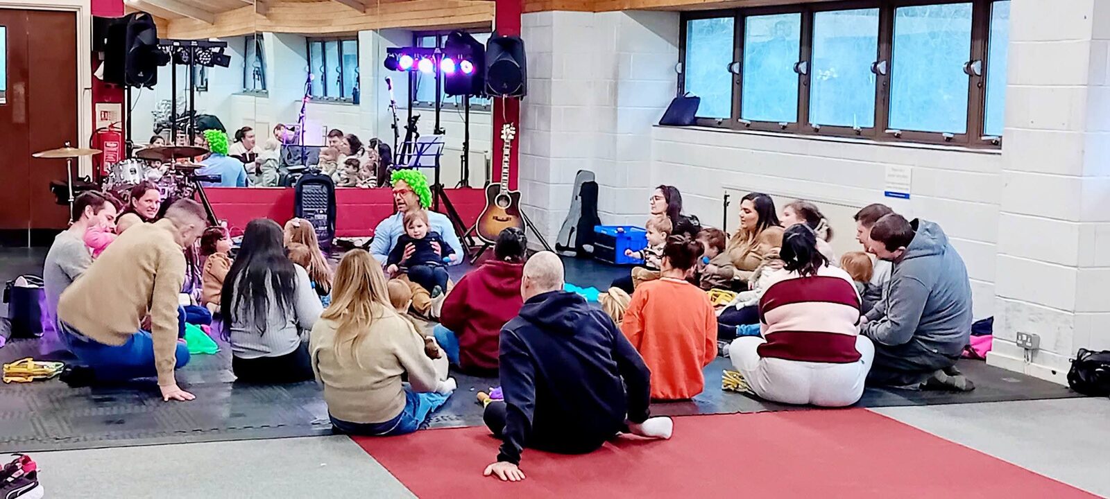 A Baby Concert — live music for babies, young children and their families seated together, with Barry performing